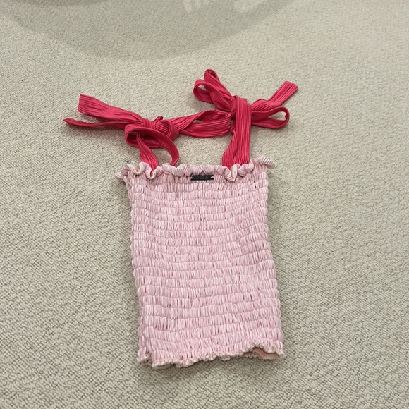 Pink Smocked Set - Picture 4 of 5